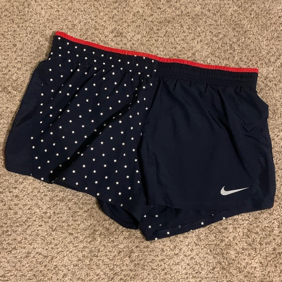 Nike Pants - Patriotic Nike Athletic Shorts-Stars Size Large